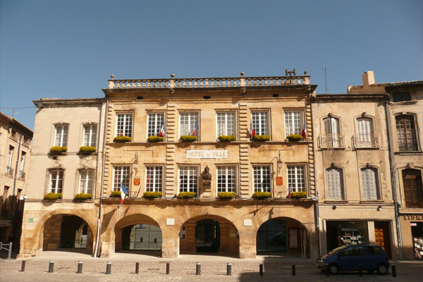 Hotel de ville de Bagnols sur Ceze